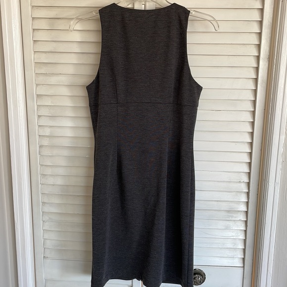 B.B. DAKOTA Gray Sleeveless Bodicon Full zipper front Dress, Size Medium* - Picture 5 of 5